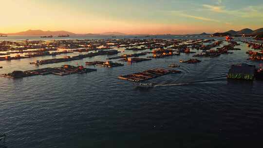 海浪沙滩海浪拍打沙滩航拍素材