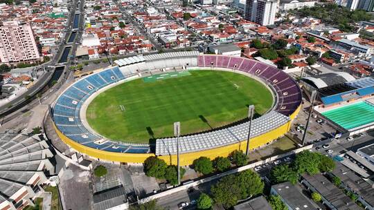 巴西Aracaju Sergipe足球场。巴西东北部旅游。
