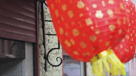 中国灯笼传统节日装饰唐人街