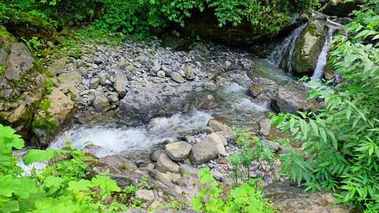 （合集）唯美森林河水河谷溪流瀑布