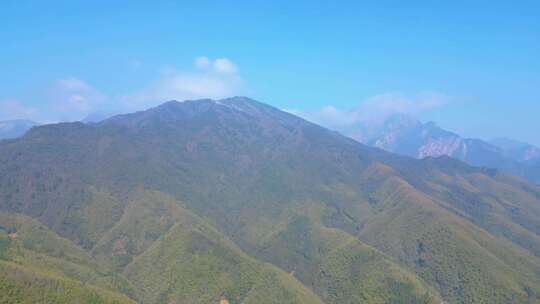 安徽省黄山风景区大山风景视频素材航拍