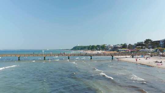 码头，海洋，海滩，海岸