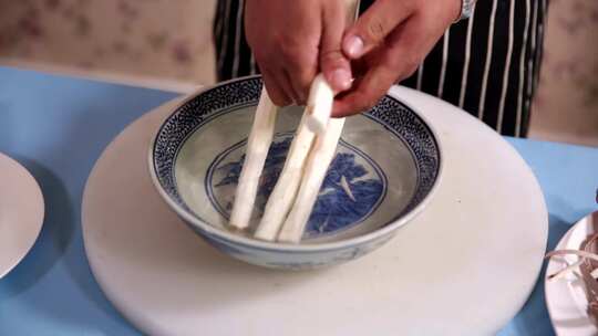 切山药削山药用山药制作美食(9)