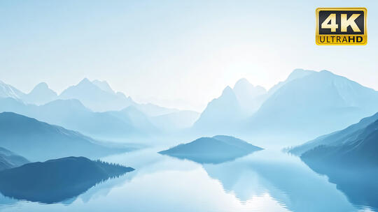 四川九寨沟中国山河青山绿水湖面大自然