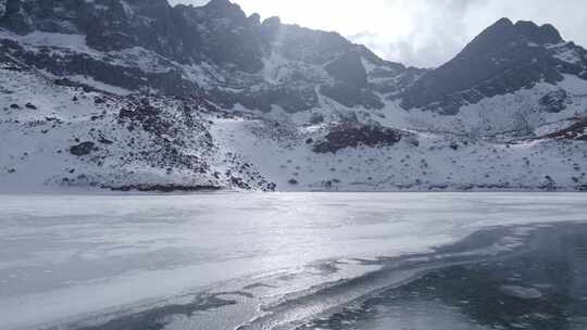 昆明妖精塘雪景