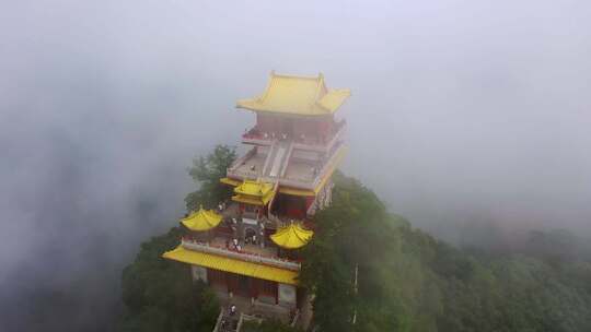 南五台山 钟南山 秦岭 云海 日出 云彩 蓝天