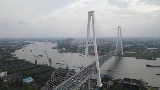 上海徐浦大桥4K航拍