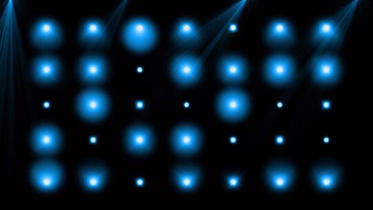 4K蓝色闪烁灯光视频1