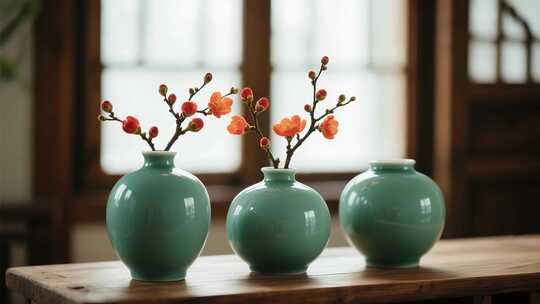 青瓷彩色瓷器耀州窑龙泉青瓷青瓷