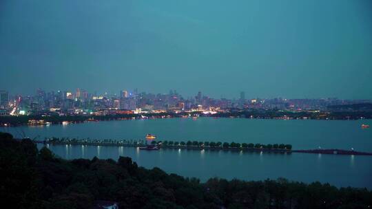 杭州西湖夜景4K视频合集