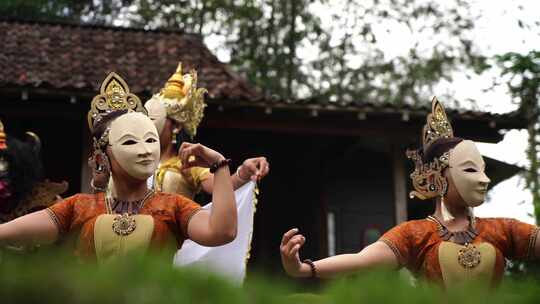 印度尼西亚日惹文化视频素材模板下载