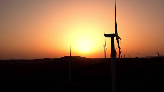 风力发电中国新能源碳中和生态环保风电大风