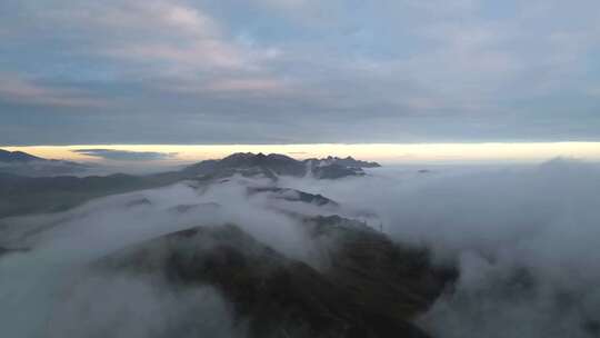 拉脊山 拉脊山日出 拉脊山云海 云海