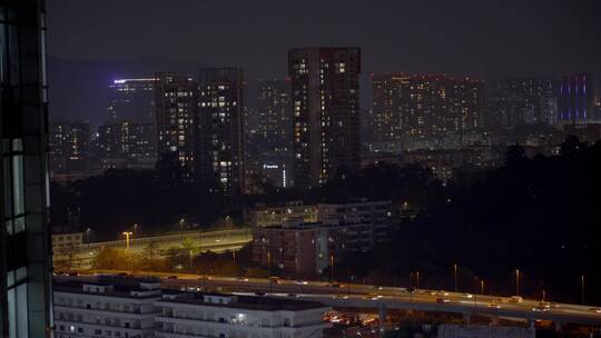 2023广州写字楼加班夜景大合集