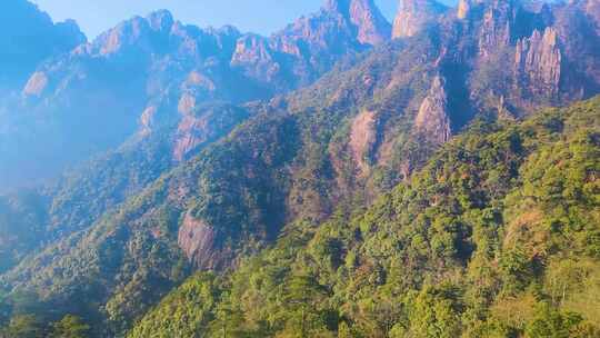 安徽黄山风景区风景视频素材