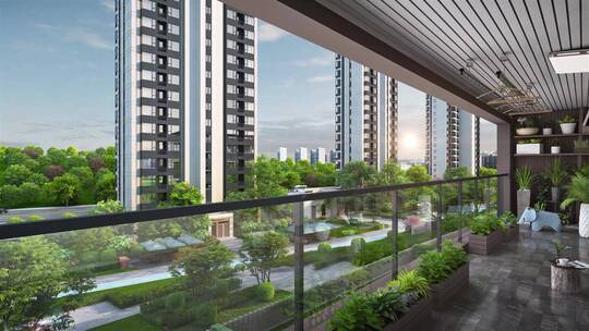 住宅超级大阳台园林景观设计
