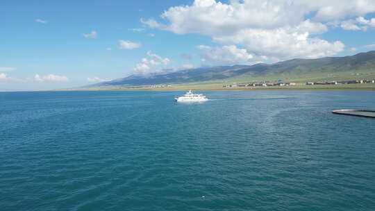 青海湖二郎剑景区 4K航拍