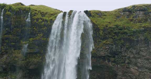 Seljalandsfoss，瀑布，冰岛