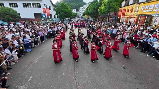 4k贵州安龙民族文化巡游