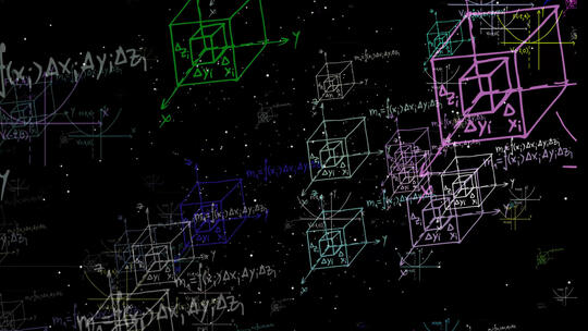 数学公式带透明通道函数方程元素