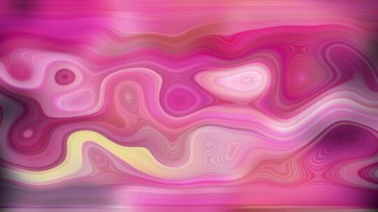 抽象波液体运动动画背景粉色渐变视频素材模板下载