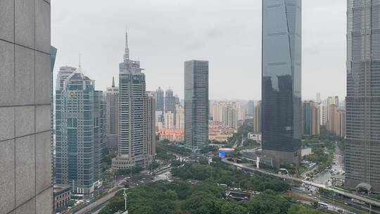 上海城市风光合集视频素材模板下载