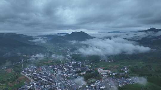 航拍武夷山风景区国家森林公园丹霞地貌风光视频素材模板下载