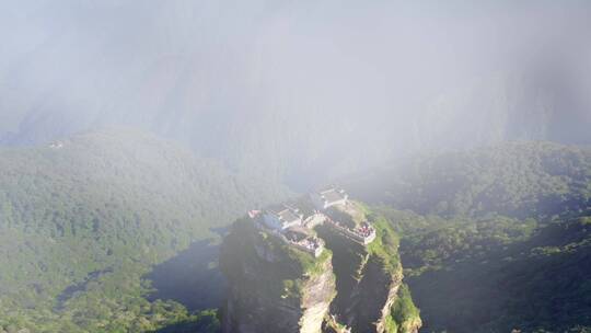 贵州梵净山航拍风光