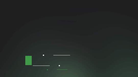 绿色简洁标题字幕条AE模版