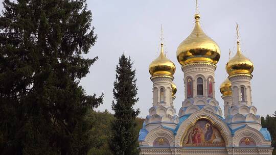 俄罗斯大教堂建筑景观