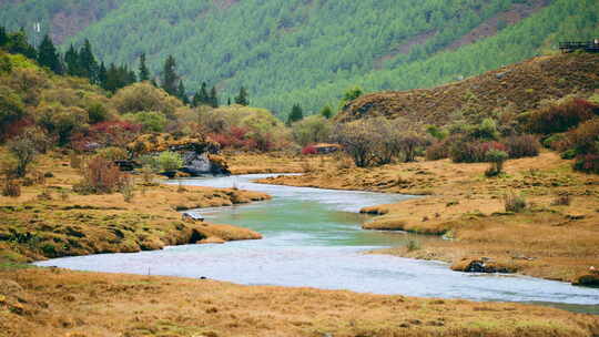 山川湖泊自然溪流