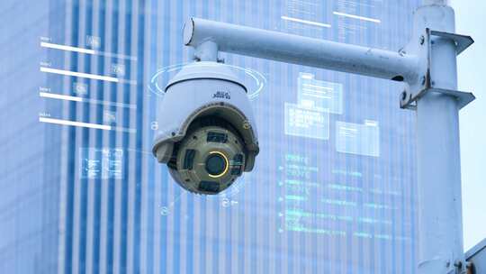 城市安防摄像头 监控摄像头 交通监控