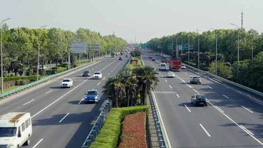 高速公路，高架汽车道路