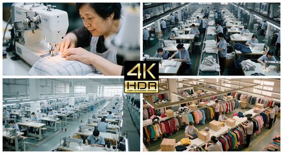 服装厂缝纫车间的生产与检查