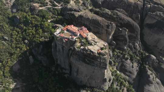 Meteora，修道院，卡拉巴卡，希腊