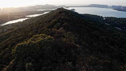 湖南岳阳洞庭湖小镇旅游景区