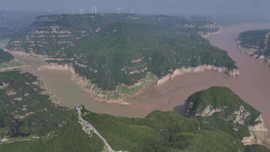河南济源黄河三峡风景区视频