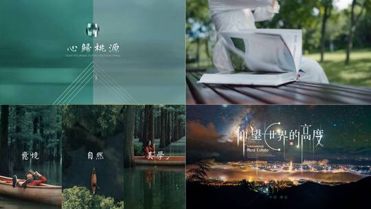 4K温馨美好生态优雅自由幸福城市宣传高清AE视频素材下载