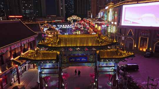 辽宁沈阳宣传片老北市北市场皇寺灯会