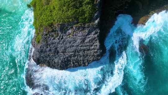 巴厘岛南梦岛海岛风光