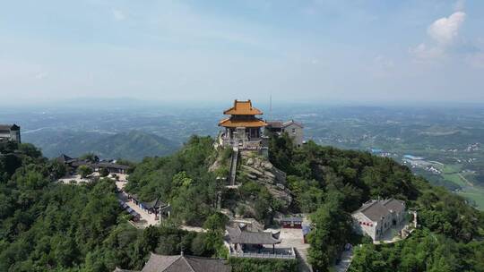 航拍湖北武汉城市风光旅游景点