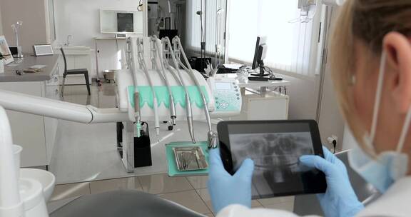 现代医疗影像智慧检查科技体检医院视频素材
