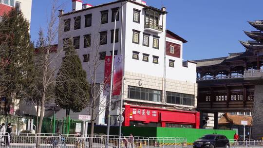 民族园路北京中华民族博物馆大门