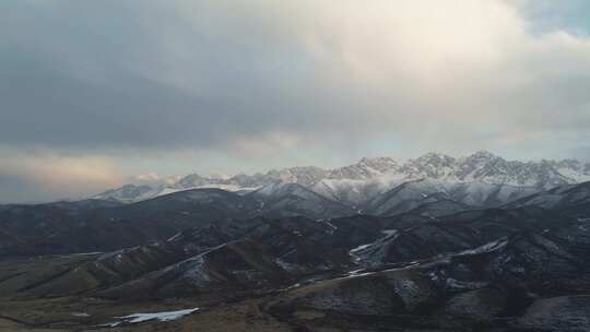 冬季雪山航拍合集02