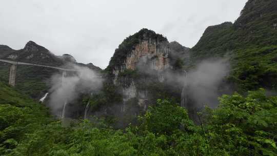 清水河瀑布群