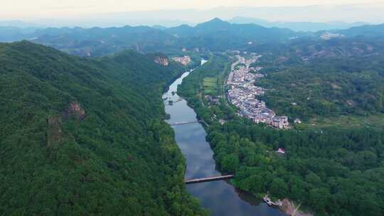 山水江南丽水仙都