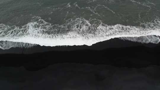 斯托克尼斯海滩，冰岛，海洋，海浪