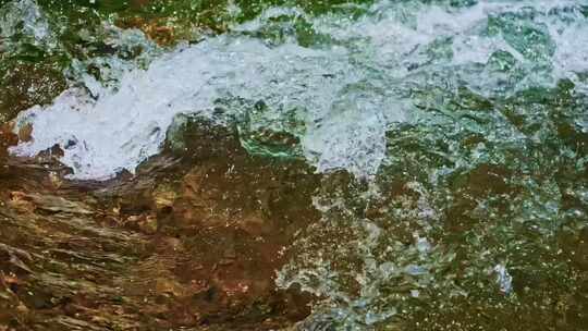 4K自然河流河水溪流溪水流水视频素材模板下载