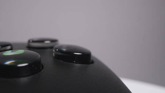 宏特写视频游戏控制器按钮视频素材模板下载