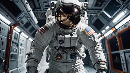 太空 宇航员  航天视频素材模板下载